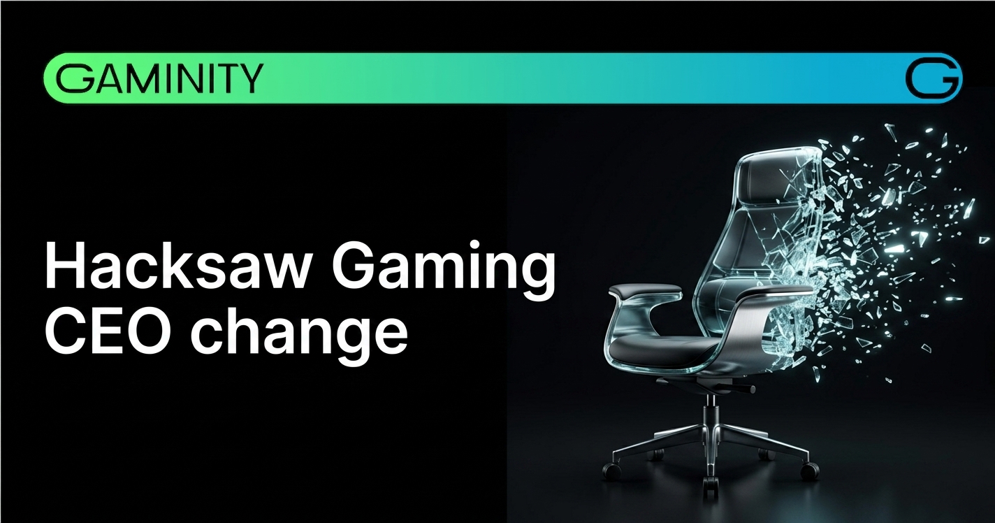 👔 Hacksaw Gaming расстаётся с генеральным директором группы