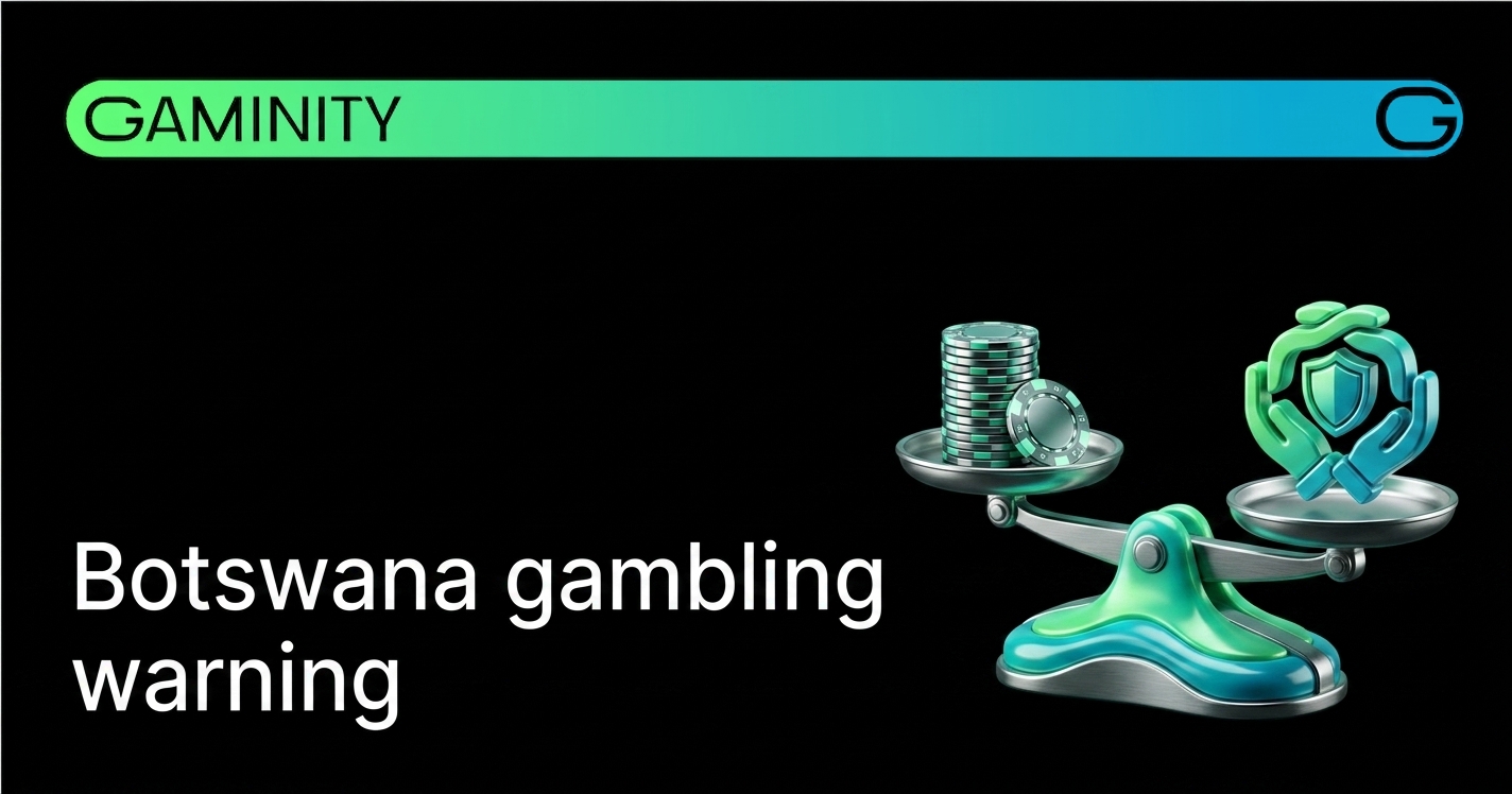 ⚠️ Botswana flags rising gambling strain