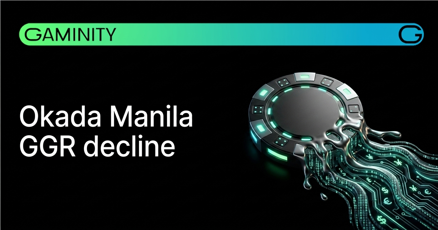 🎰 Okada Manila: валовая игровая выручка за Q2 снижается из-за слабости VIP-сегмента