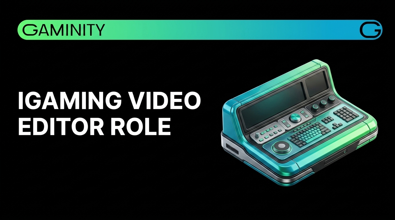 🎬 Remote Video Editor Role Opens in iGaming