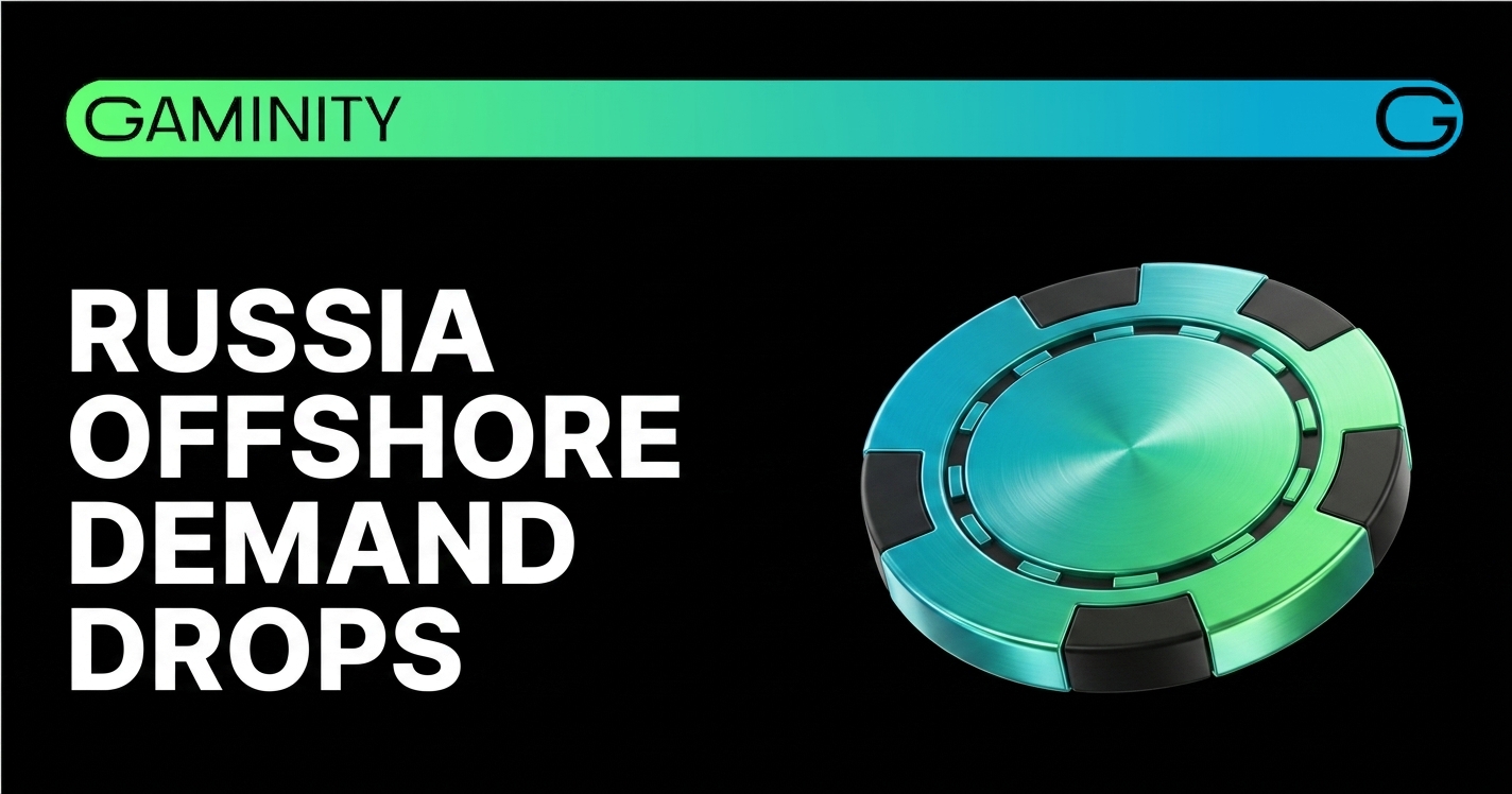📉 Russia offshore betting demand hits 8-year low