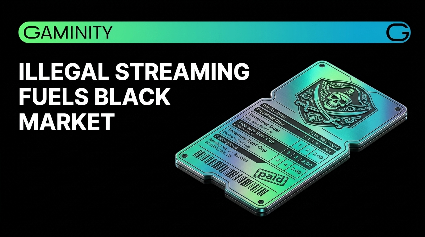 🏴☠️ Pirate streams fuel black-market betting